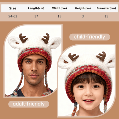 Original design Festive Christmas Antler Hat