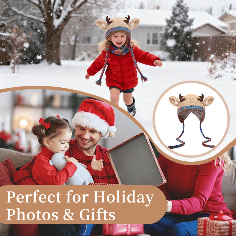 Original design Festive Christmas Antler Hat