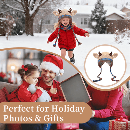 Original design Festive Christmas Antler Hat