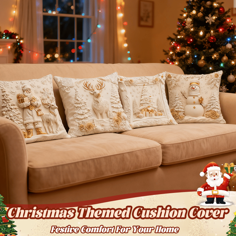 🎄Christmas Themed Cushion Cover