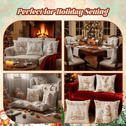 🎄Christmas Themed Cushion Cover