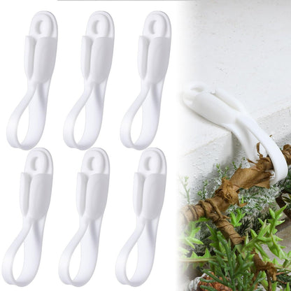 🎄Rugged, Durable, Versatile✨6 PCS Christmas Silicone Garland Hangers