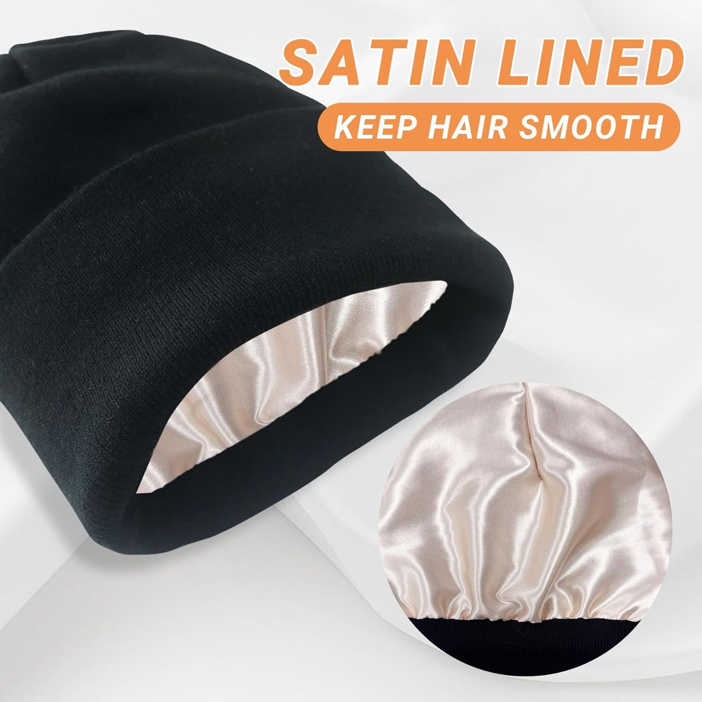 No Static-No frizz-No Tangle Winter Warm Hat