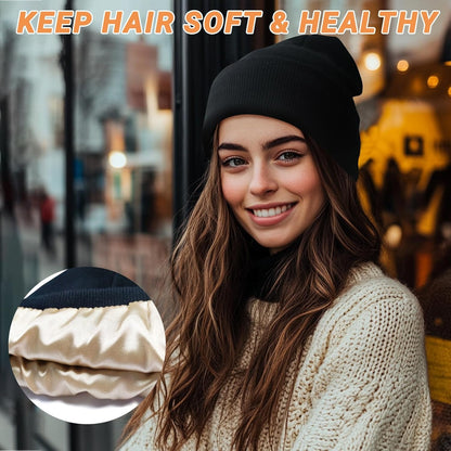 No Static-No frizz-No Tangle Winter Warm Hat