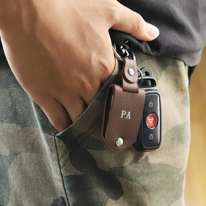 Customize a personalized gift🎁Personalized Leather Keychain