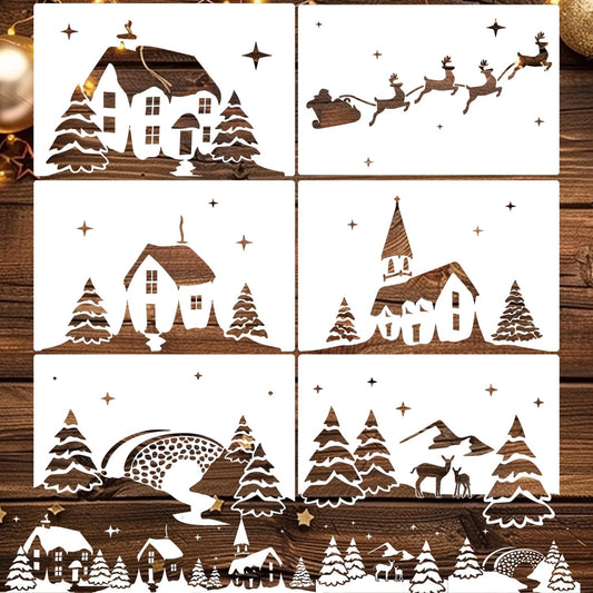 🎄2025 Christmas Surprise Offer Save 49% 🔥 Christmas DIY Pattern Stencils