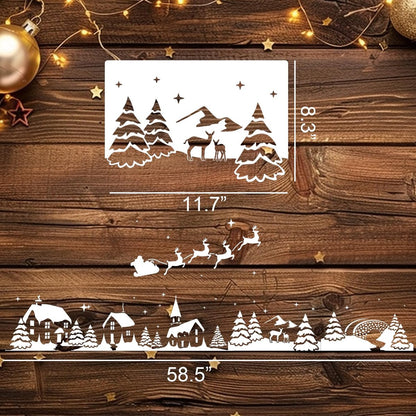 🎄2025 Christmas Surprise Offer Save 49% 🔥 Christmas DIY Pattern Stencils