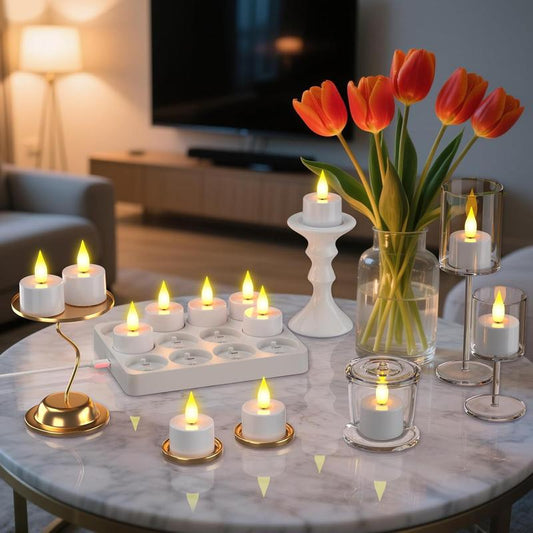 Rechargeable LED Candle Set🕯️📱