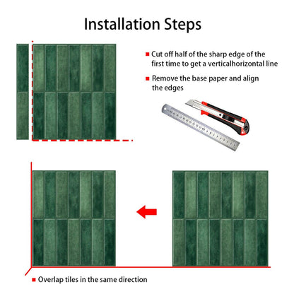 Premium 3D Wall Panels✨Waterproof, oil-resistant, and heat-resistant
