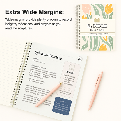 The Study the Bible for 1 year - 52 Week BibleJournal