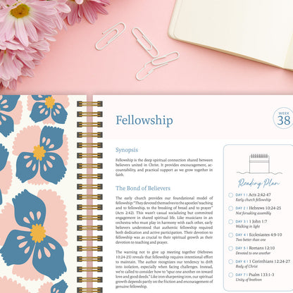 The Study the Bible for 1 year - 52 Week BibleJournal