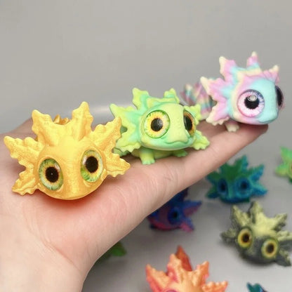 The Perfect Christmas Gift🔥3D Printed Magnetic Salamander Toy（Adjustable joint）