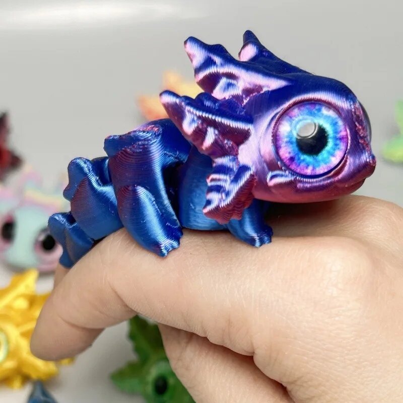 The Perfect Christmas Gift🔥3D Printed Magnetic Salamander Toy（Adjustable joint）