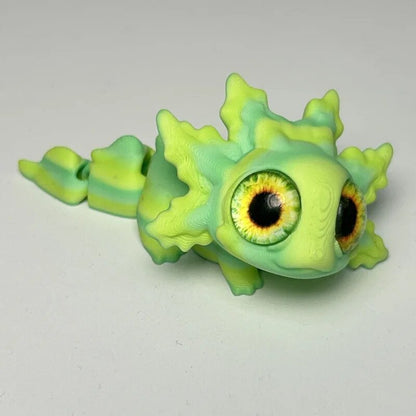 The Perfect Christmas Gift🔥3D Printed Magnetic Salamander Toy（Adjustable joint）