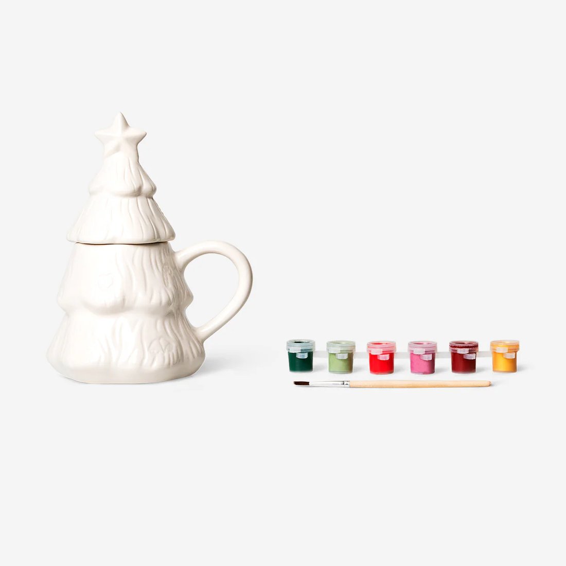 🌲DIY Christmas Tree Mug Painting Set