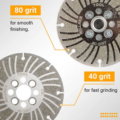 🔥 Electroplated Diamond Angle Grinding Wheel✨