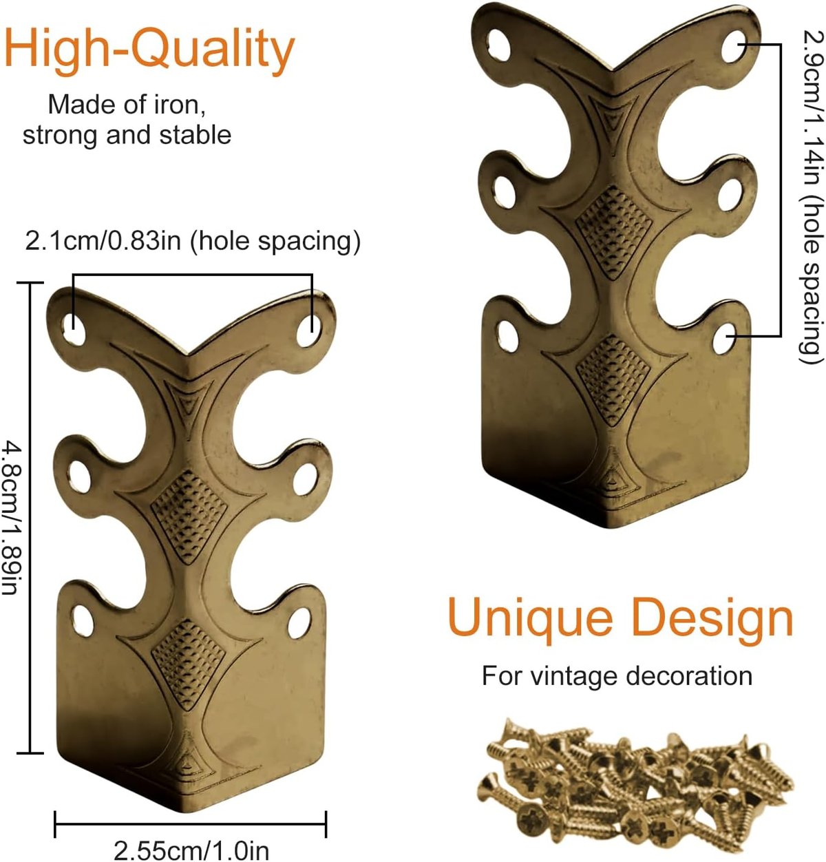 6PCS Skiffers Baseboard Corner Protectors