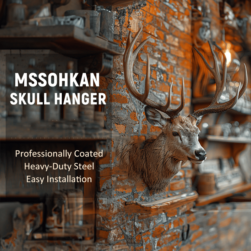 4''/10CM Antler-Style Wall-Mounted Rack