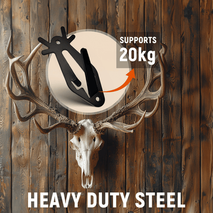 4''/10CM Antler-Style Wall-Mounted Rack