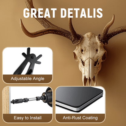 4''/10CM Antler-Style Wall-Mounted Rack