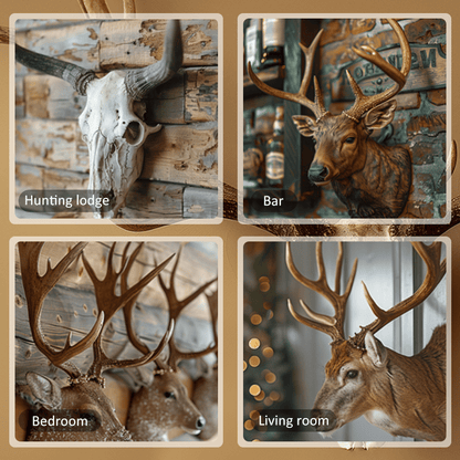 4''/10CM Antler-Style Wall-Mounted Rack
