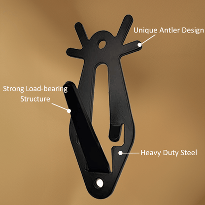 4''/10CM Antler-Style Wall-Mounted Rack