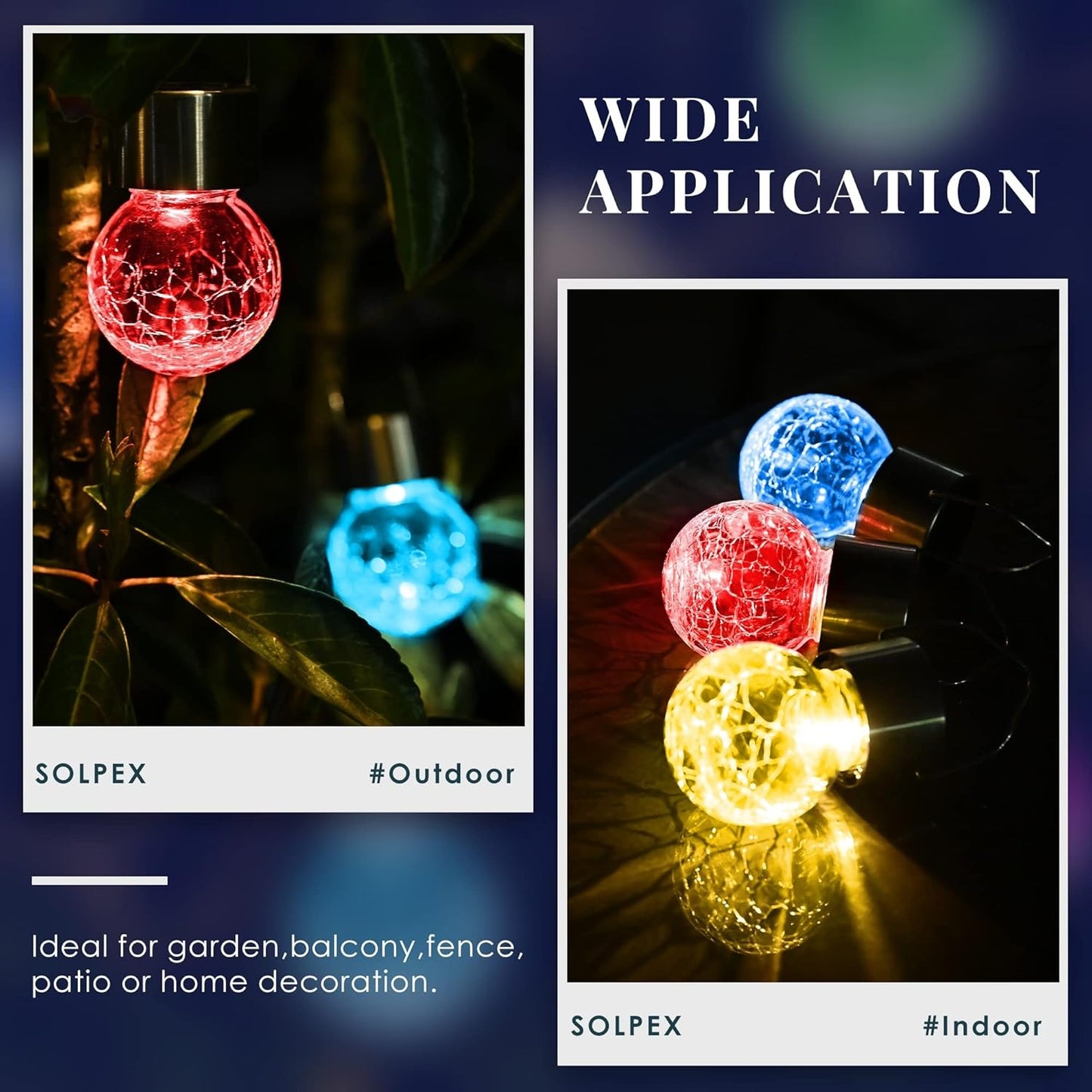 Outdoor Hanging Solar Christmas Decoration Light