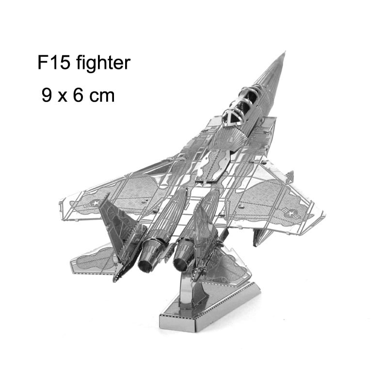 🛩️ 3D Metal Puzzle: Build Your Own Aircraft - No Glue Required! 🛩️