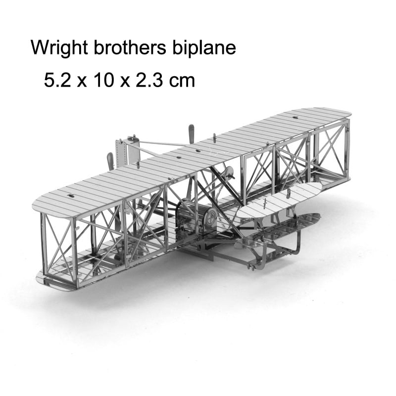🛩️ 3D Metal Puzzle: Build Your Own Aircraft - No Glue Required! 🛩️