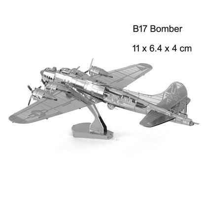 🛩️ 3D Metal Puzzle: Build Your Own Aircraft - No Glue Required! 🛩️