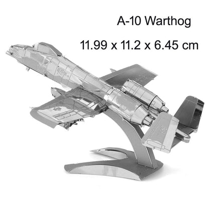 🛩️ 3D Metal Puzzle: Build Your Own Aircraft - No Glue Required! 🛩️