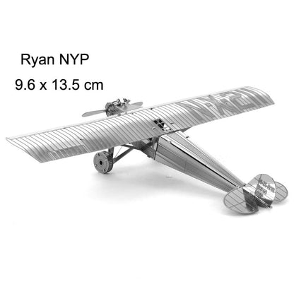 🛩️ 3D Metal Puzzle: Build Your Own Aircraft - No Glue Required! 🛩️