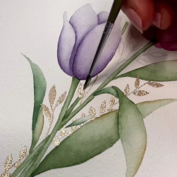 Last Day 49% OFF🎨Holiday Metallic Watercolors — Perfect Gift for Creators