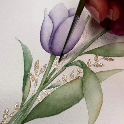 Last Day 49% OFF🎨Holiday Metallic Watercolors — Perfect Gift for Creators
