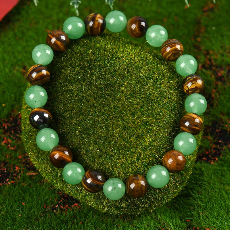 LAST DAY 50% OFF🔥Money Attraction Bracelet with Green Aventurine & Tiger Eye