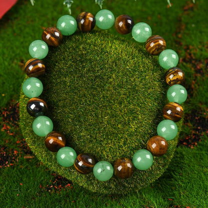 LAST DAY 50% OFF🔥Money Attraction Bracelet with Green Aventurine & Tiger Eye