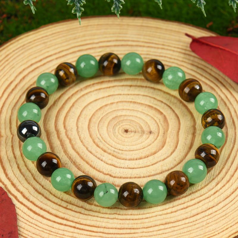 LAST DAY 50% OFF🔥Money Attraction Bracelet with Green Aventurine & Tiger Eye