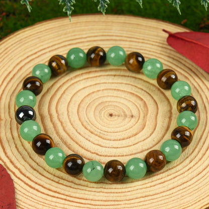 LAST DAY 50% OFF🔥Money Attraction Bracelet with Green Aventurine & Tiger Eye