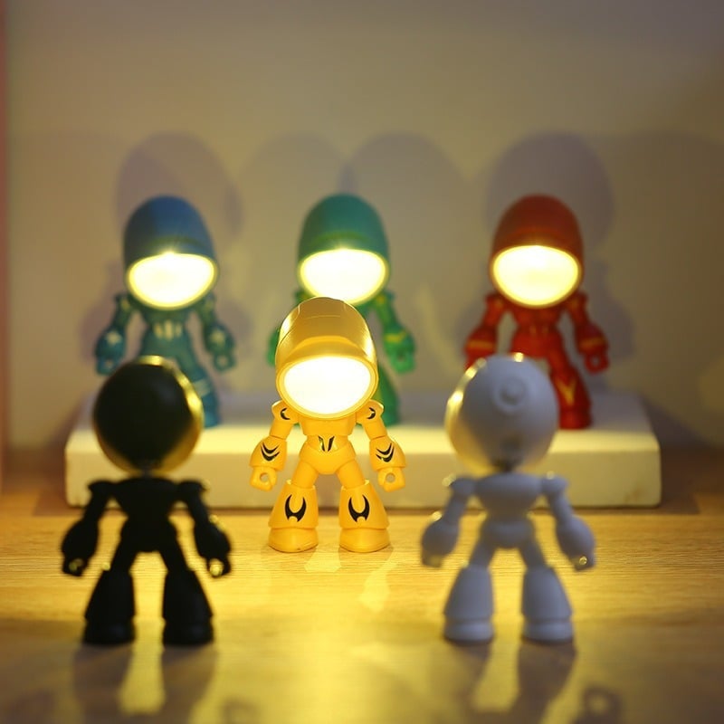 🤖Lonely Robot Cartoon Cute Robot Design Companion Table Light