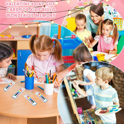💖🎨 Valentine's Day Mini Watercolor Paint Sets