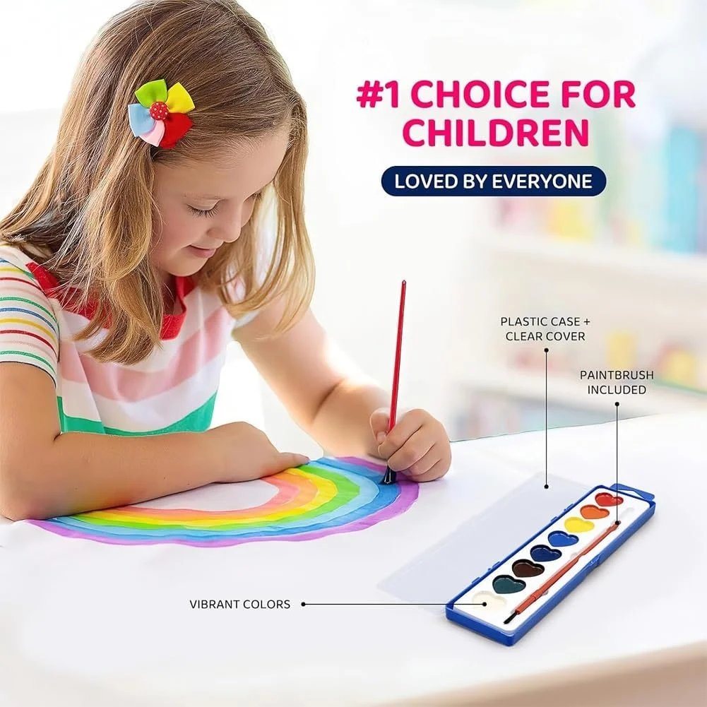 💖🎨 Valentine's Day Mini Watercolor Paint Sets