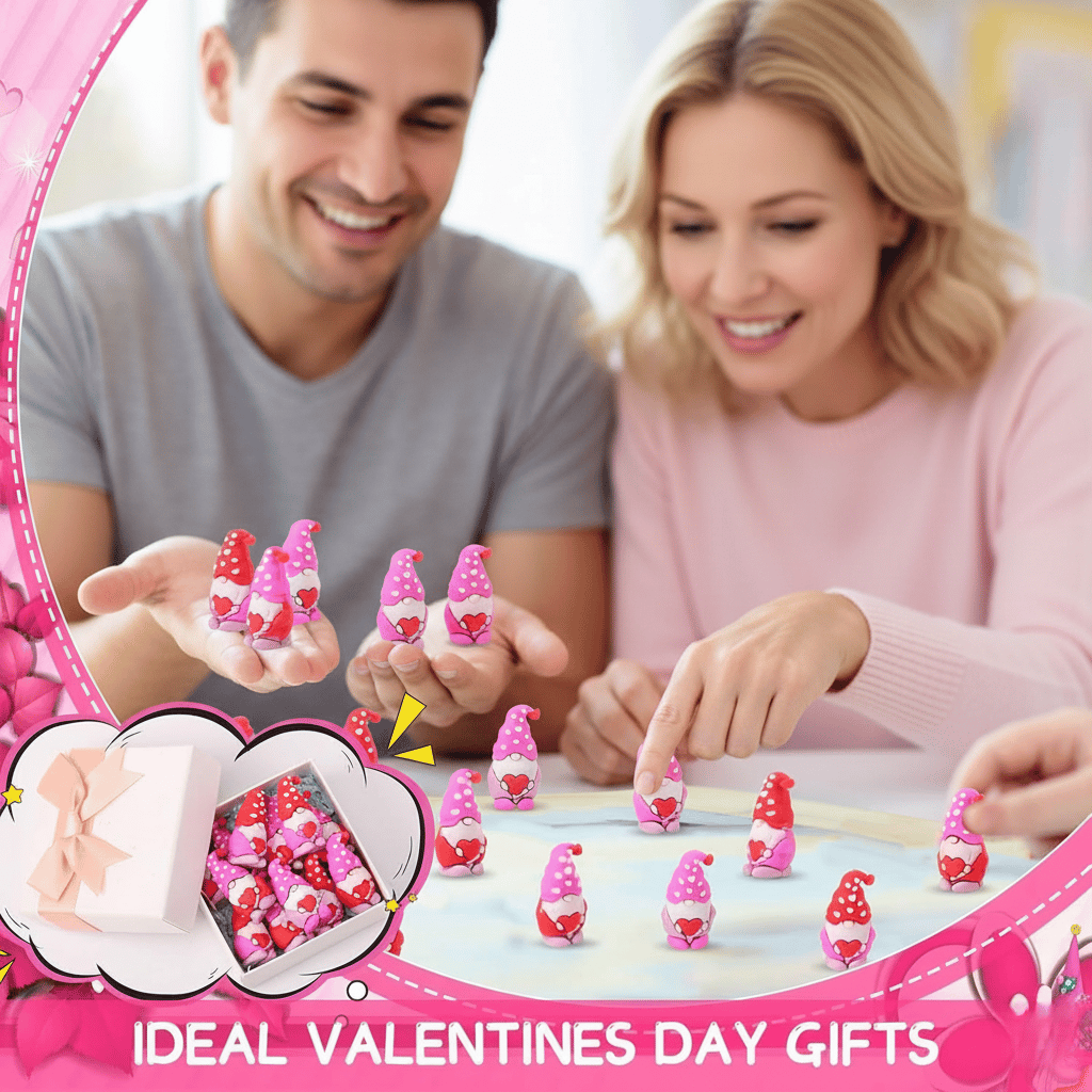 Valentine's Day Pre-Sale Save 49%❤️ Valentine's Day Heart Gnomes