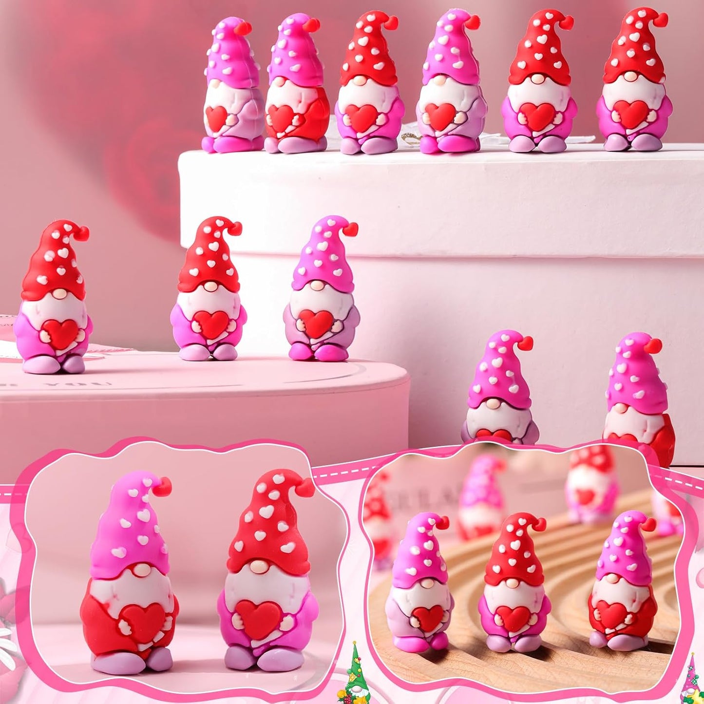 Valentine's Day Pre-Sale Save 49%❤️ Valentine's Day Heart Gnomes