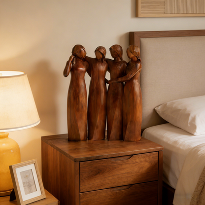 Celebrates Friendships Sisters Sculpture