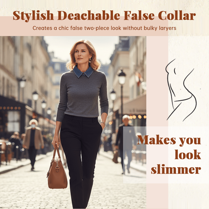 Stylish Deachable False Collar