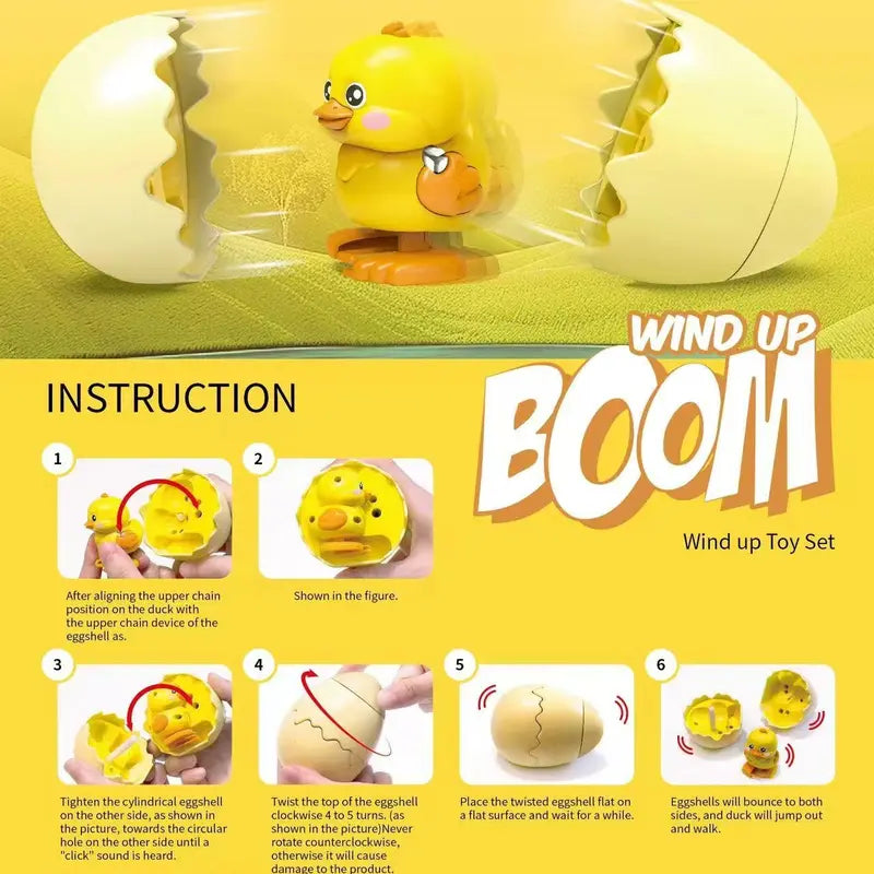 Wind-up Easter Egg Toy