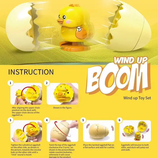 Wind-up Easter Egg Toy