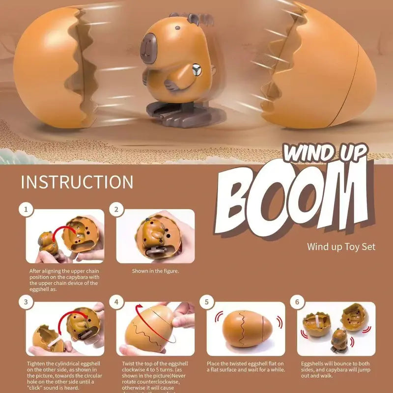 Wind-up Easter Egg Toy