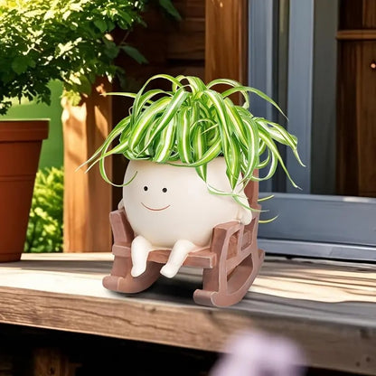 🎁Hot Sale Promotion 49% OFF🔥 Smily Face Garden Planter Pot