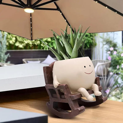 🎁Hot Sale Promotion 49% OFF🔥 Smily Face Garden Planter Pot
